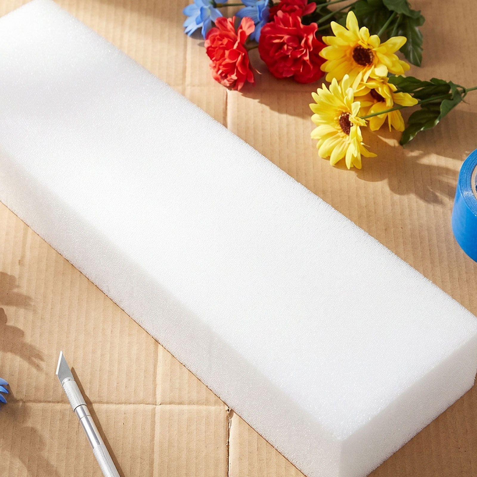 Florist Supp - 4Pcs Floral Foam Blocks for Crafts