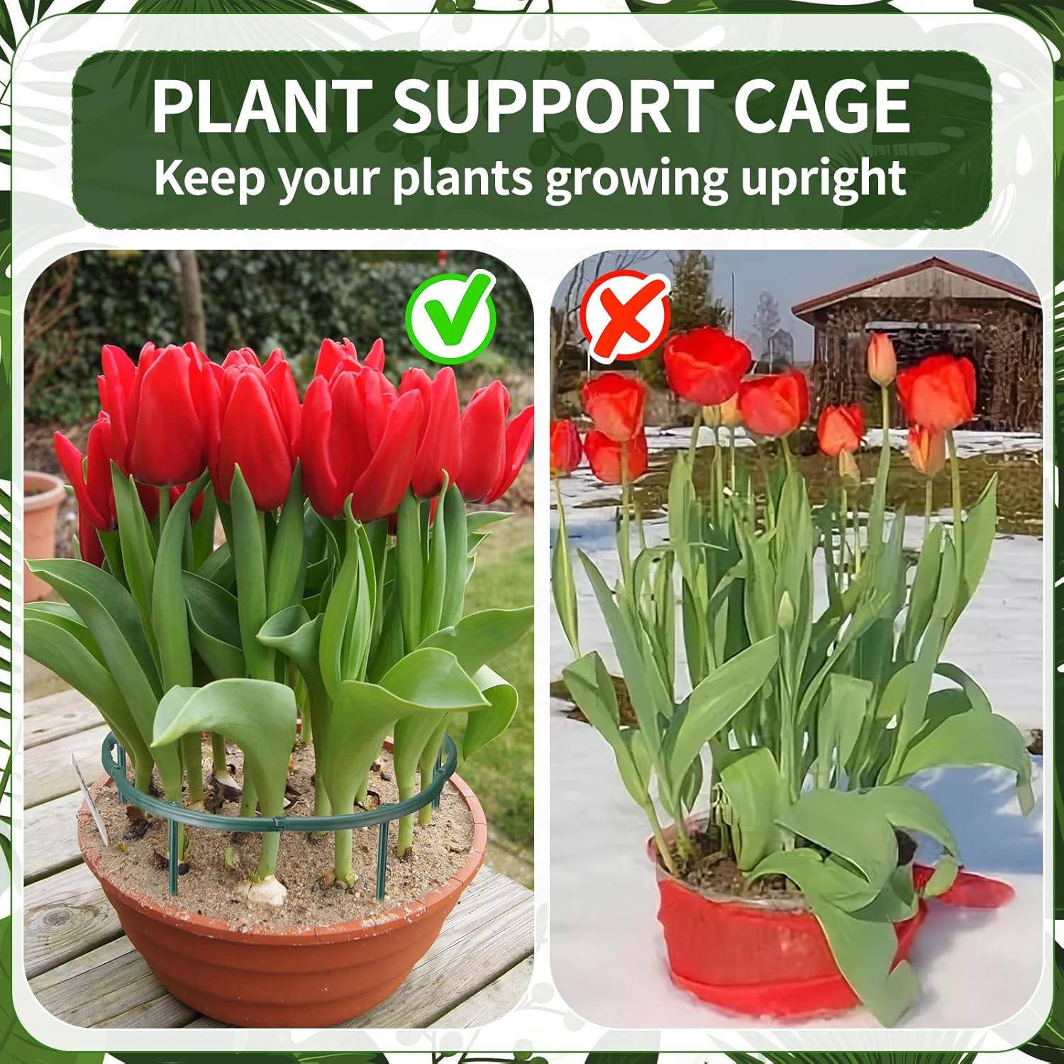 1/16pcs Plant Support Stake Fl - Florist Supp 评论和价格
