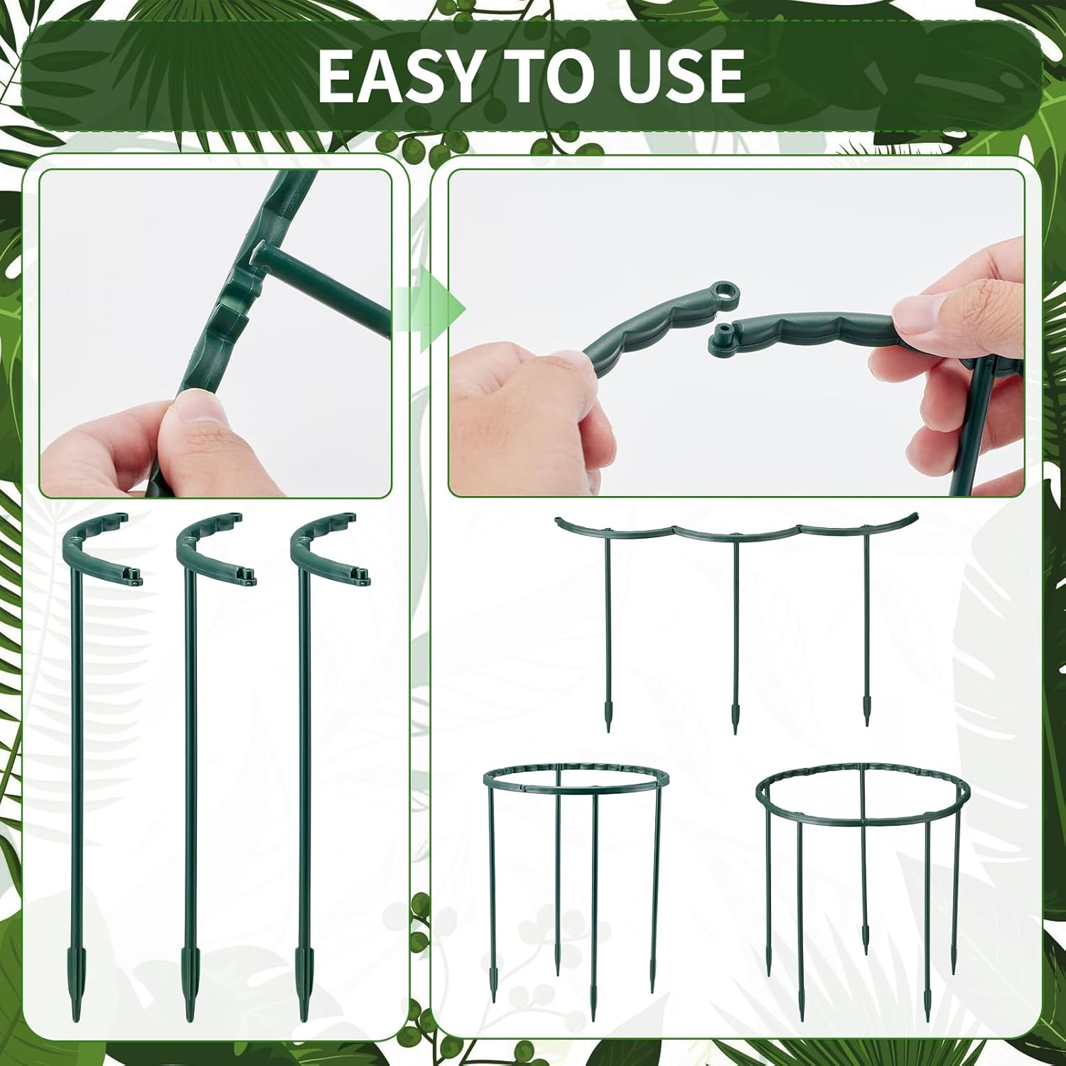 1/16pcs Plant Support Stake Fl - Florist Supp 评论和价格