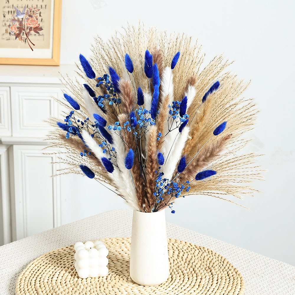 70 Stem Blue Fluffly Rabbit Ta - Florist Supp 评论和价格