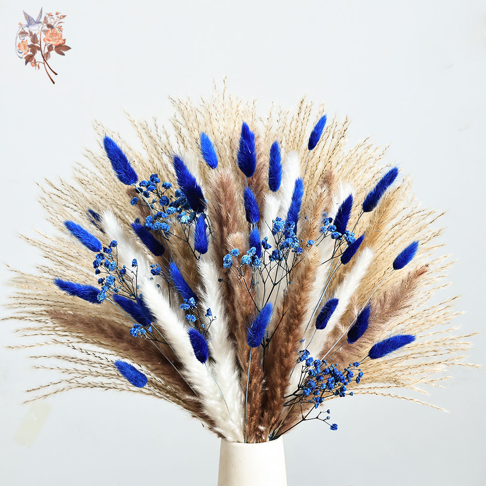 70 Stem Blue Fluffly Rabbit Ta - Florist Supp 评论和价格
