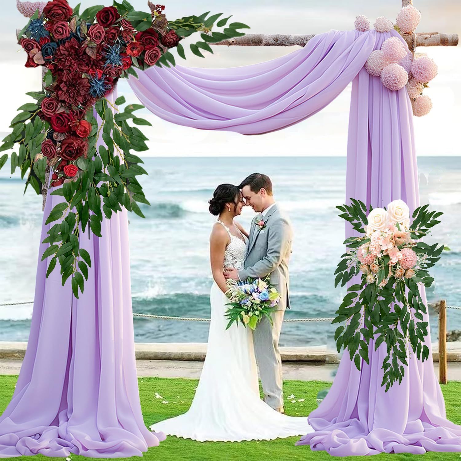 24Pcs Artificial Italian Ruscu - Ruscus Stem Faux 评论和价格